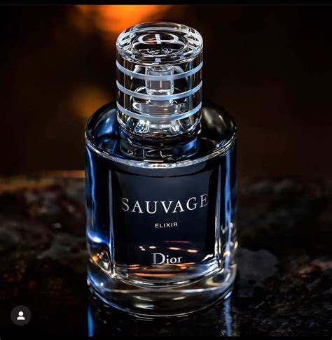 baccarat dior sauvage elixir.